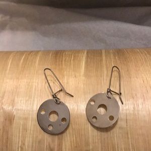 Recycled Sterling Silver earrings.